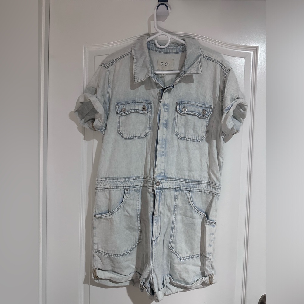 Jessica Simpson Denim Romper